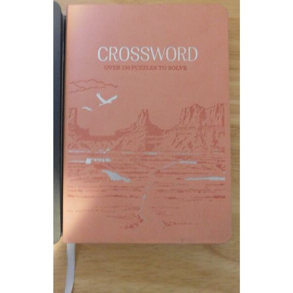 Hinkler Puzzle Books Leather Lot of 2 Sudoku and Crossword New - Picture 3 of 6